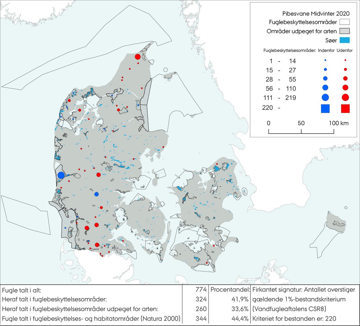 Midvintertælling pibesvane 2020